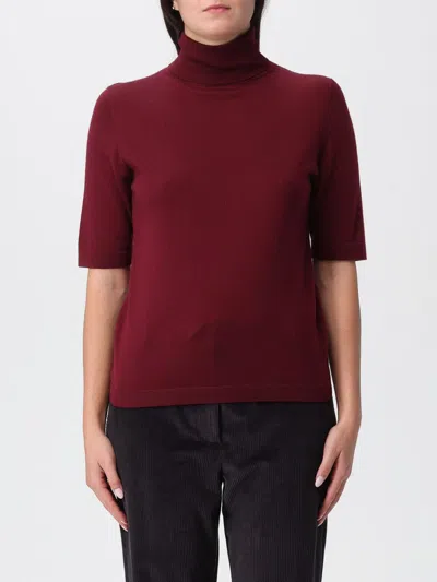 Allude Sweater  Woman Color Burgundy
