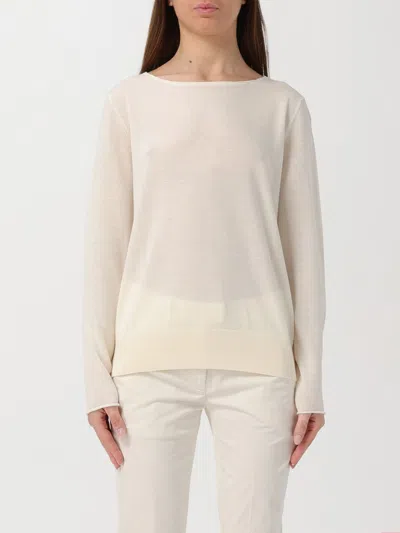 Allude Sweater  Woman Color Cream In Cream