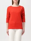 Allude Fine-knit Jumper In Red