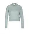 Allude Crewneck Sweater In Blue
