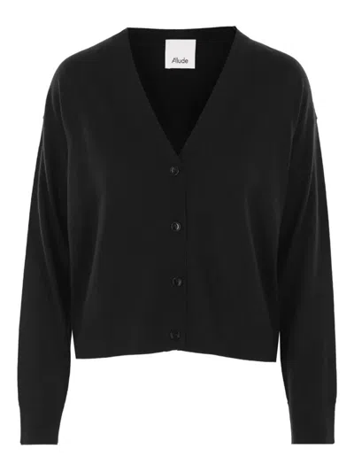 Allude Sweater In Black