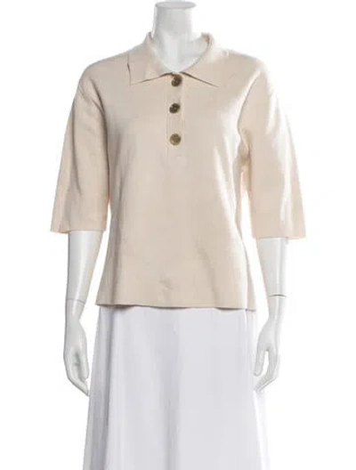 Pre-owned Allude Sweater In Neutrals