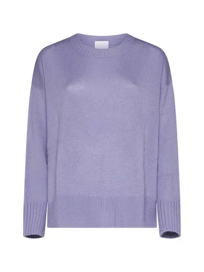 Allude Sweater In Purple