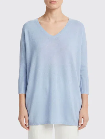 Allude Sweater Woman  In Blue