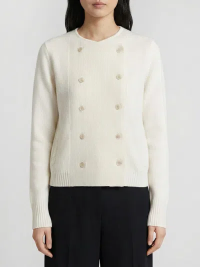 Allude Sweater Woman  In White