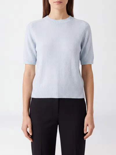 Allude Sweater Woman Color Gnawed Blue