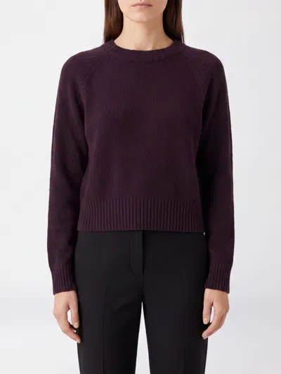 Allude Sweater Woman Color Plum