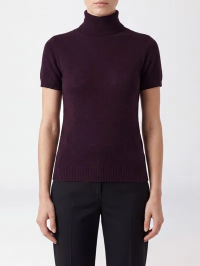 Allude Sweater Woman Color Plum