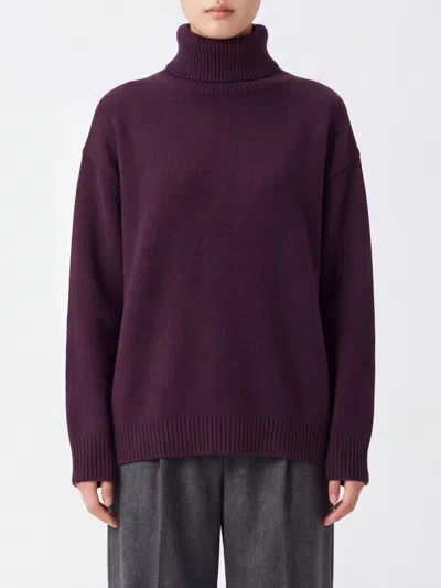 Allude Sweater Woman Color Violet In Purple