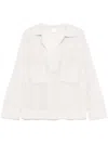 Allude Open-knit Sweater In Multi