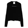 Allude Sweaters In Black