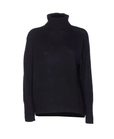 Allude Sweaters In Black