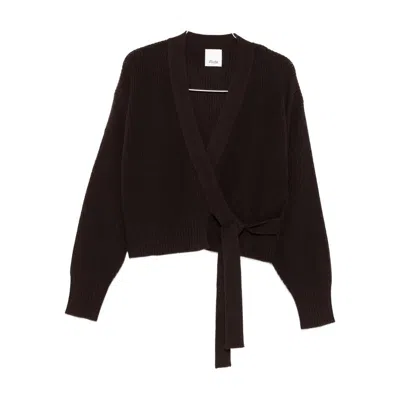 Allude Sweaters In Black