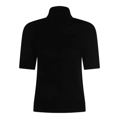 Allude Sweaters In Black