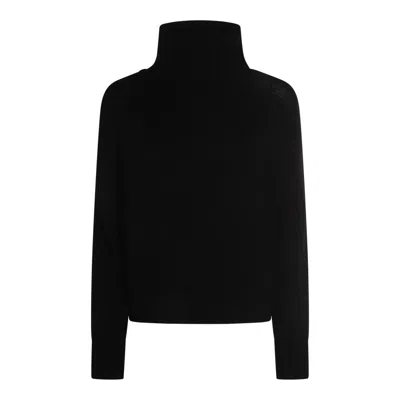 Allude Sweaters In Black