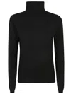 Allude Virgin Wool Jumper In Black