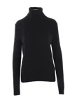 Allude Virgin Wool Jumper In Black