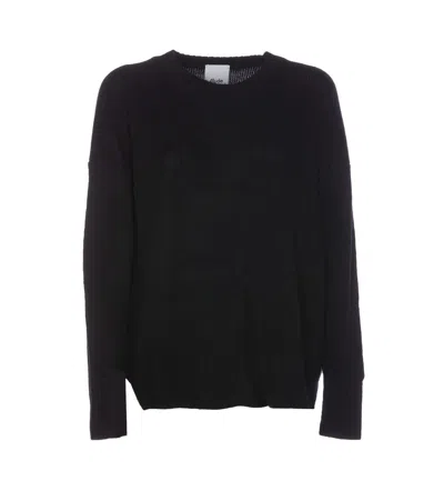 Allude Sweaters In Black