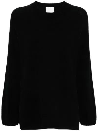 Allude Sweaters In Black