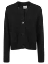 ALLUDE ALLUDE SWEATERS BLACK