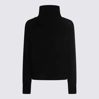 ALLUDE SWEATERS BLACKS AND GREYS