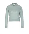 Allude Crewneck Sweater In Blue