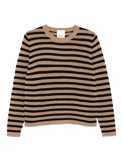 Allude Sweaters In Brown