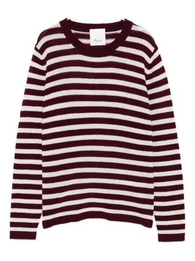 Allude Sweaters In Brown