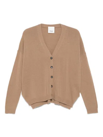 Allude Sweaters In Brown