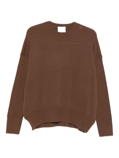 Allude Sweaters In Brown