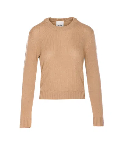 Allude Sweaters In Brown
