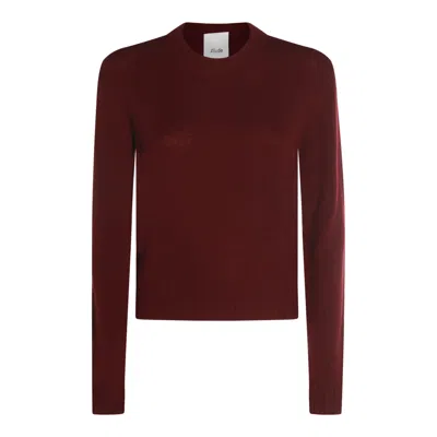 ALLUDE SWEATERS BROWN