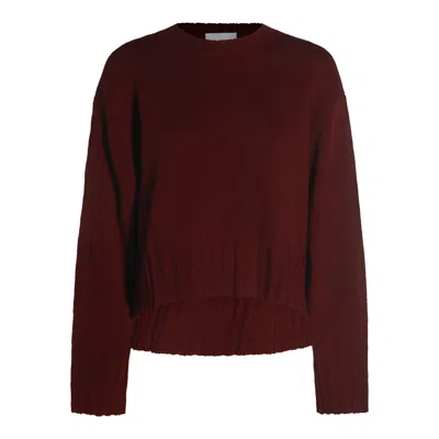 ALLUDE SWEATERS BROWN