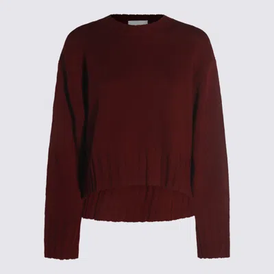 ALLUDE SWEATERS BROWN
