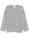 Allude Cashmere Sweater In Heater Mel