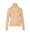 Allude High-neck Cashmere Sweater In Multi