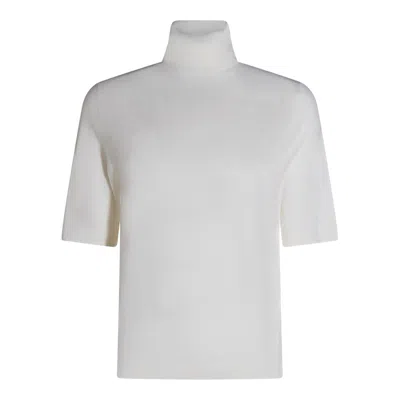 Allude Sweaters In White