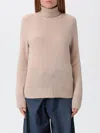 Allude Sweatshirt  Woman Color Beige In Neutral
