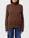 Allude Sweatshirt  Woman Color Brown In Brown