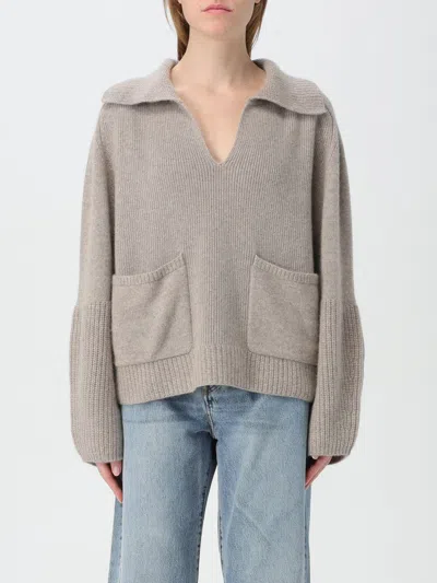 Allude Sweatshirt  Woman Color Grey In Grau