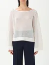 Allude Sweatshirt  Woman Color White In White