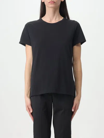 Allude T-shirt  Woman Color Black In Black