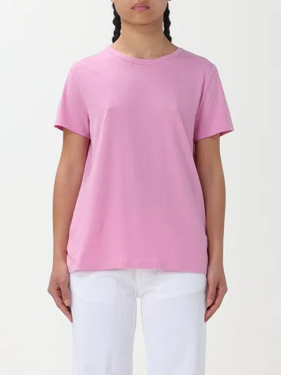 Allude T-shirt  Woman Color Pink In Pink