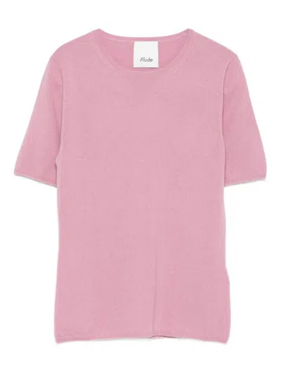 ALLUDE ALLUDE T-SHIRTS AND POLOS