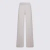 Allude Trousers Blacks And Greys In White