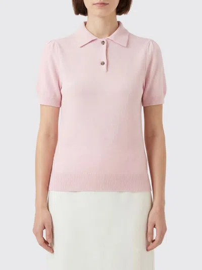 Allude T-shirt  In Pink