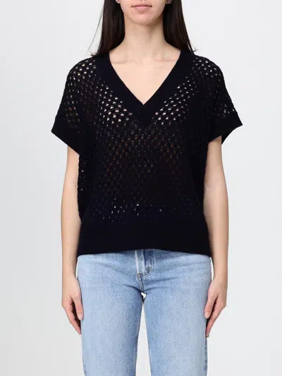 Allude T-shirt Woman  In Blue