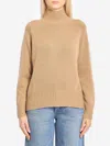 Allude Turtleneck In Wool And Cashmere In Brown