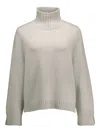 Allude Turtleneck Sweater In White