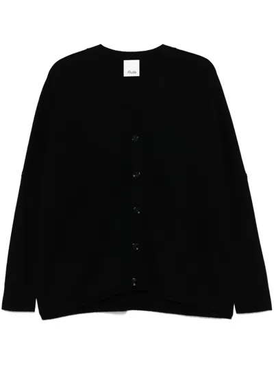 Allude Cardigan Mit V-ausschnitt In Schwarz